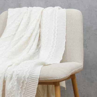 Sereno - Cable Knit Throw