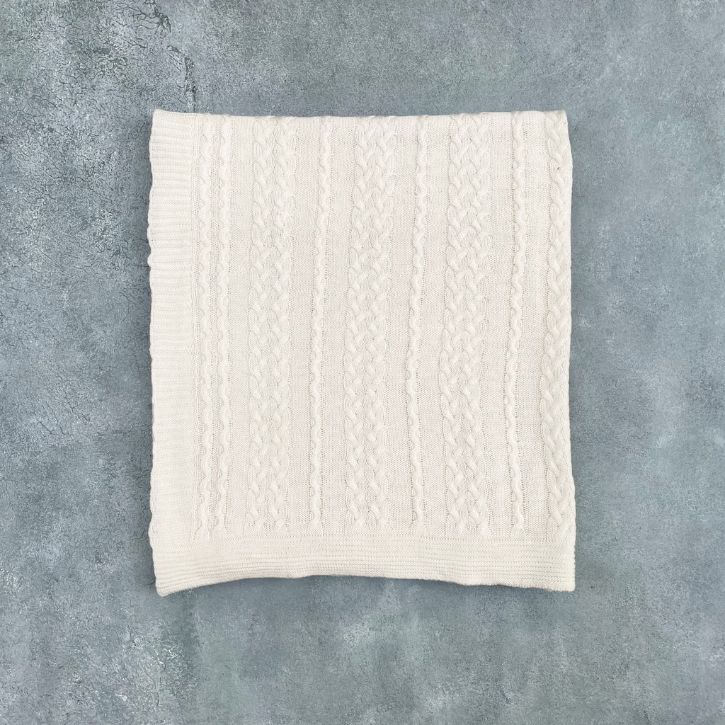 Sereno - Cable Knit Throw