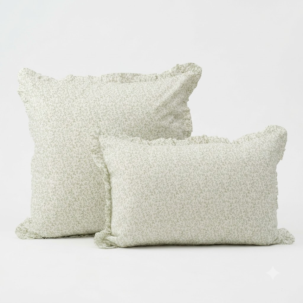 Sage Herbarium Cushion
