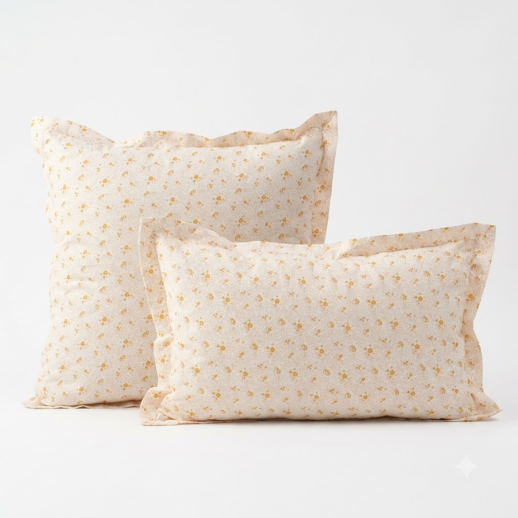 Mustard Bloom Cushion